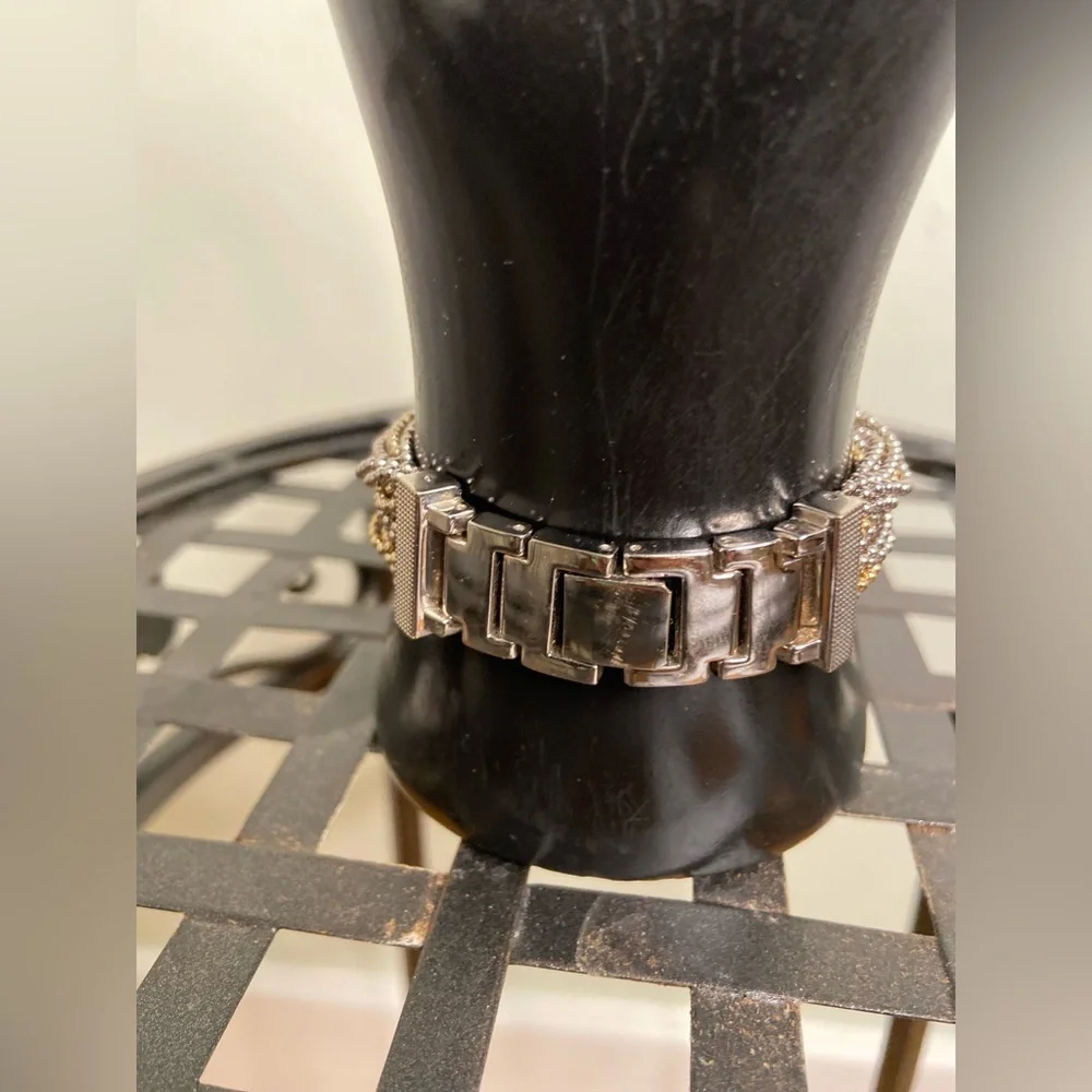 Chico’s Watch Costume Jewelry Gold & Silver colors